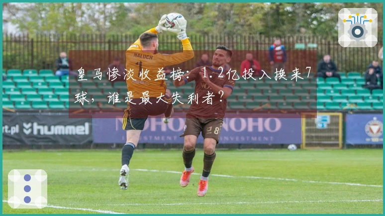 皇马惨淡收益榜：1.2亿投入换来7球，谁是最大失利者？